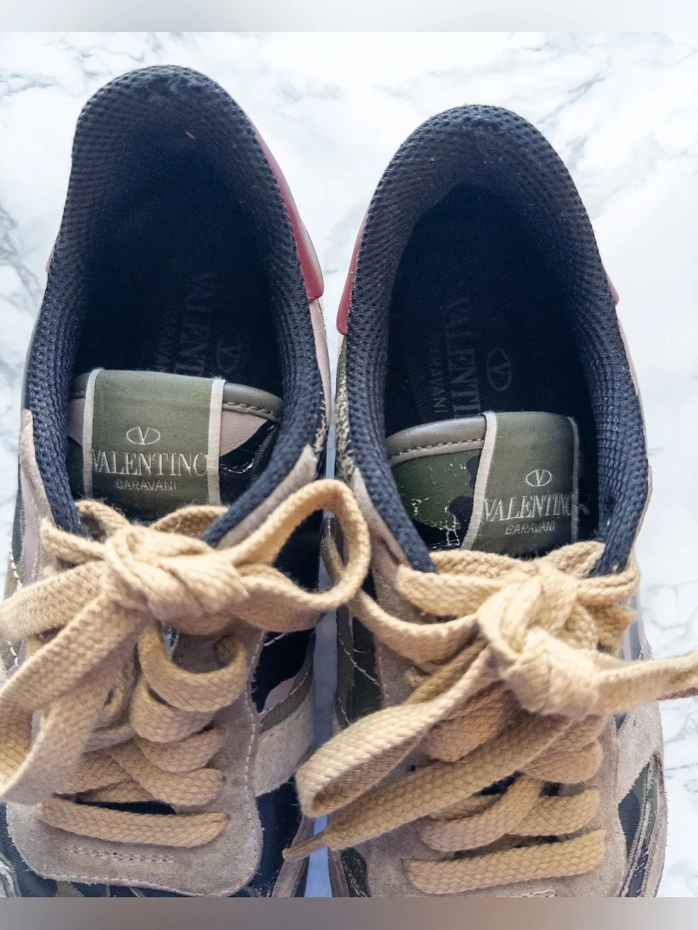 Valentino Garavani Camouflage Runrocker sneakers EU 40